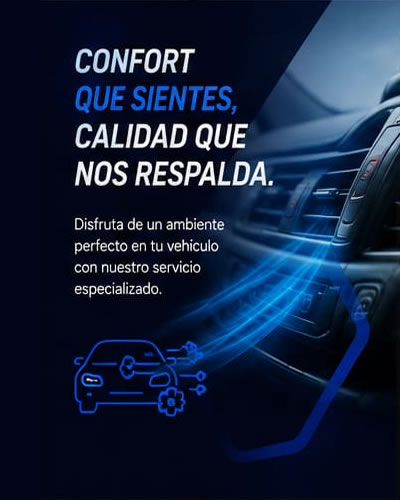 Confort que sientes, calidad que nos respalda