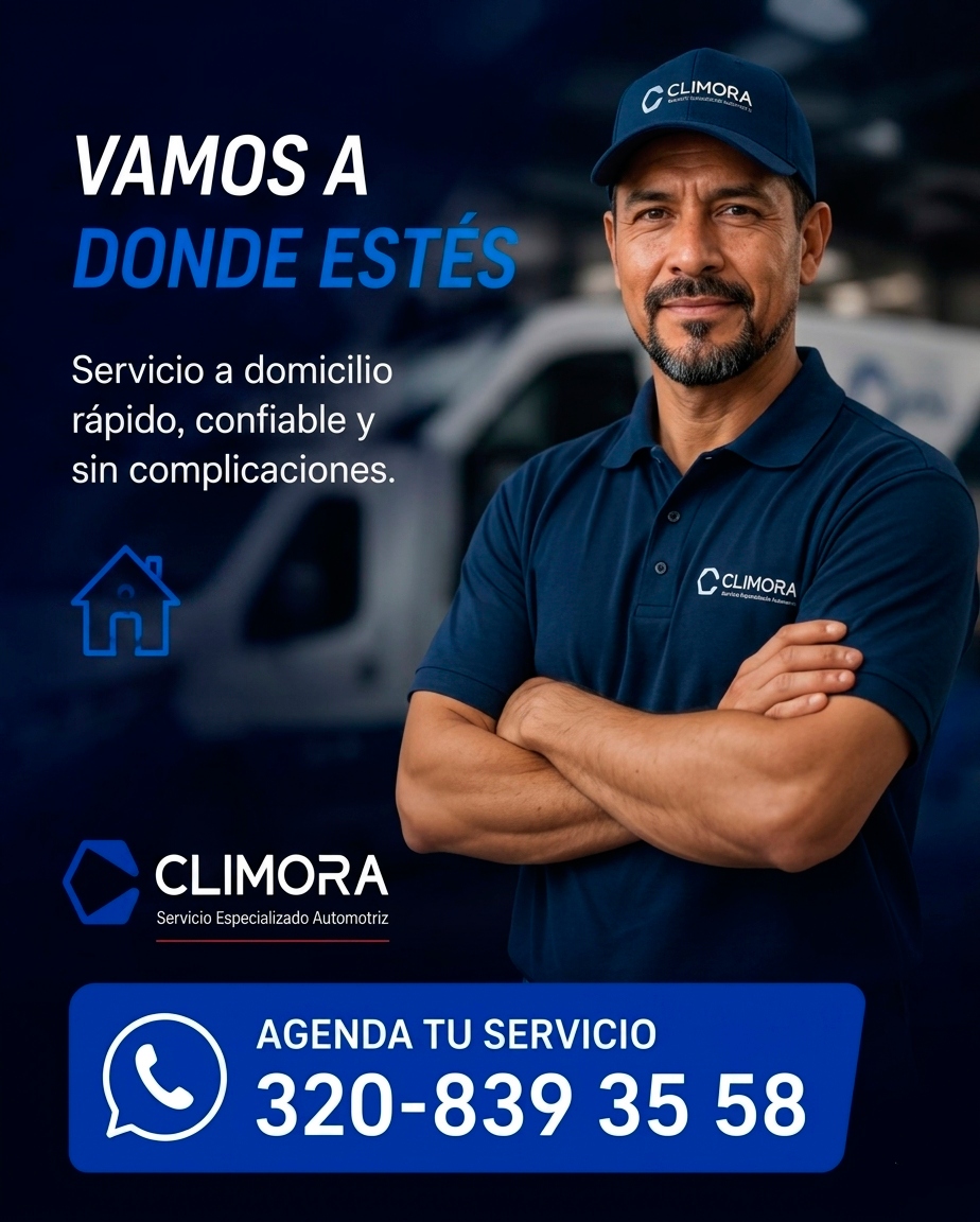 Domicilio servicio técnico reparación aire acondicionado automotriz